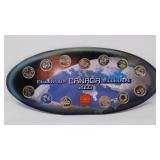 2000 Canada Millennium Quarters Complete Set