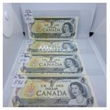 Choice Uncirculated Four in a Row 1973 Canada One