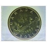 Proof Like 1965 Canada One Dollar Coin