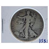 Fine 1938 U.S.A. Half-Dollar Coin