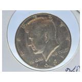 About Uncirculated 1981 U.S.A. Half Dollar Coin