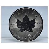 2021 .9999 Fine Silver 1 Oz Canada Five Dollar