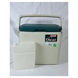 Coleman "Oscar" Hard Plastic Cooler w/Oscar Ice
