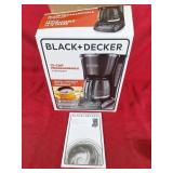 Black and Decker 12 cup coffee maker