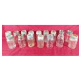 Vintage mason jars: crown, corona, and imperial