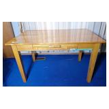Wooden Single drawer desk