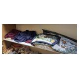 Curtains and place mats