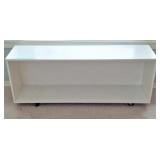 Knick knack display stand on wheels