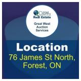 Location: 76 James St North, Forest, ON