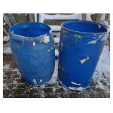 2x 55 Gallon Rain Barrels
