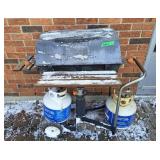 Canadiana Propane Barbeque with extra propane