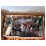 Collection of Vintage Bottles - Various Sizes &