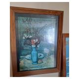 Two Framed Puzzles - Largest Measures 24"Wx30"H