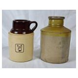Playboy Stoneware Jug & Stoneware Vase