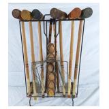 Vintage croquet set