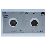 1910 and 1911 Canada Nickels