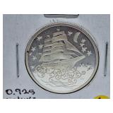 Proof 2002 "Ghost Ship" Canada 50 Cent Piece