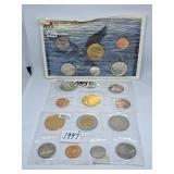 1988, 1993 and 1997 Royal Canadian Mint Sets