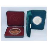 Royal Canadian Mint Winnipeg & Ottawa Medallion