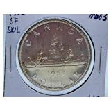 Mint State 1953 Canada One Dollar Coin