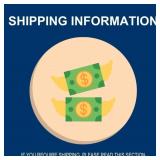 NEED SHIPPING?