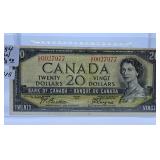 1954 Canada Twenty Dollar Bill