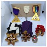 Masonic Lodge Ribbons and Medals
