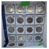 18 Canada One Dollar Coins Starting in the Year