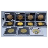 11 Canada One Dollar Coins