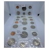 1969, 1970, 1971 and 1972 Royal Canadian Mint