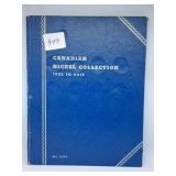 Canadian Nickel Collection Containing 24 Canada