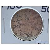 1908 Canada 50 Cent Piece