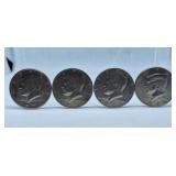 1971, 1974, 1981 and 1994 U.S.A. Half Dollar