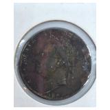 Very Fine 1826 British Farthing