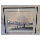 Framed print "Ville D
