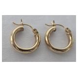 14k Gold Hoop Earrings