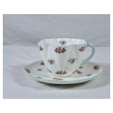 Beautiful Shelley Fine China Teacup & Saucer -