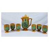 Mid Century Juice Set - Juicer, Pitcher & Six
