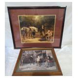 Heywood Hardy Framed Print and V.M Bromly framed