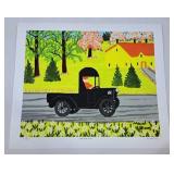 Maud Lewis Print - Little Black Truck 2/500