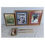 Hockey prints, 1926 Buick McLaughlin print, Fina