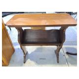 Vintage magazine table