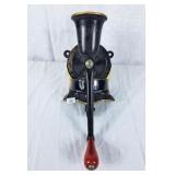 Antique Spong & Co wall mounted coffee grinder