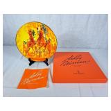 Royal Doulton Leroy Neiman "Winning Colors" 10ï¿½"