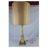 Ornate Vintage Table Lamp - 36"H