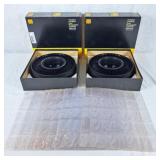 2 Kodak model 2 Universal Slide trays and 9 slide