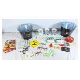 Watkins memorabilia including magnets, cups, golf