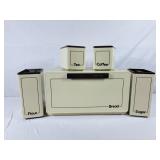 Vintage Kitchen Canister Set & Breadbox