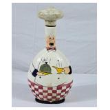 Vintage Chef Oil or Vinegar Bottle w/Cork Stopper