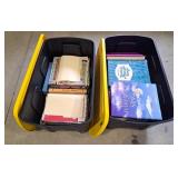 2 large totes full of assorted song books